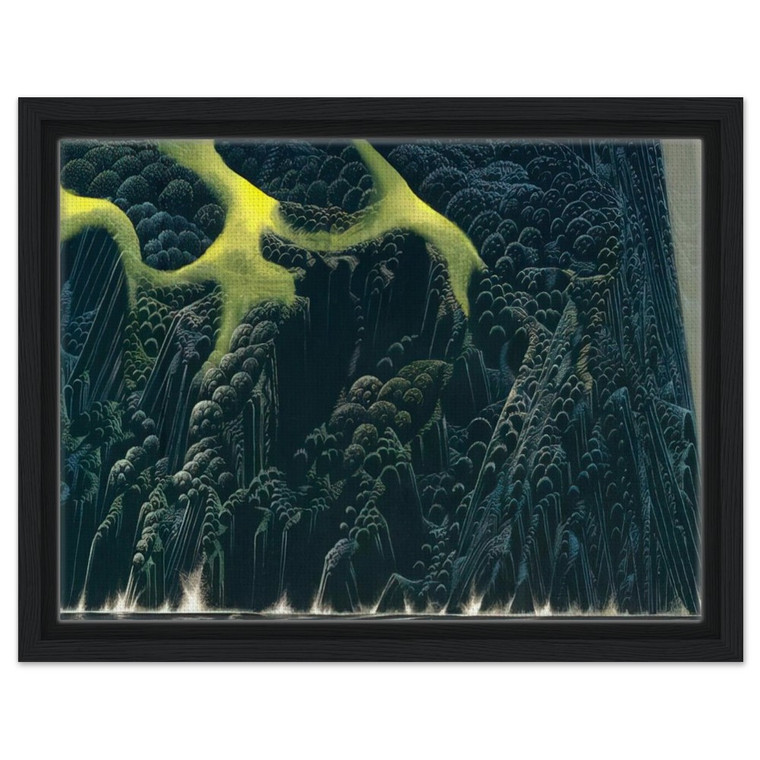 Eyvind Earle  Out of the Sea Framed Canvas