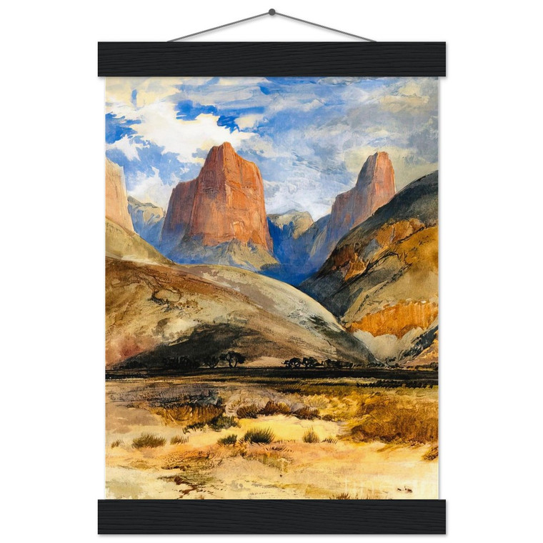 Thomas Moran Colburns Butte South Utah Museum Quality Matte Poster Hanger