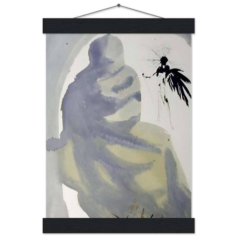 Dali SEDUXISTI ME DOMINE 1967 Museum-Quality Matte Paper Poster with Hanger