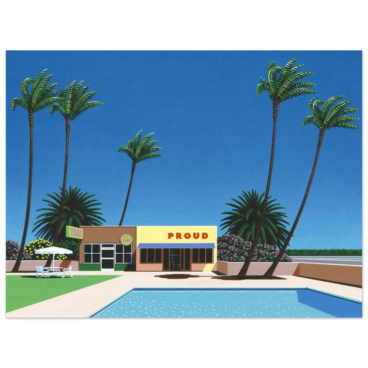Hiroshi Nagai  Proud Funk Aluminum Print