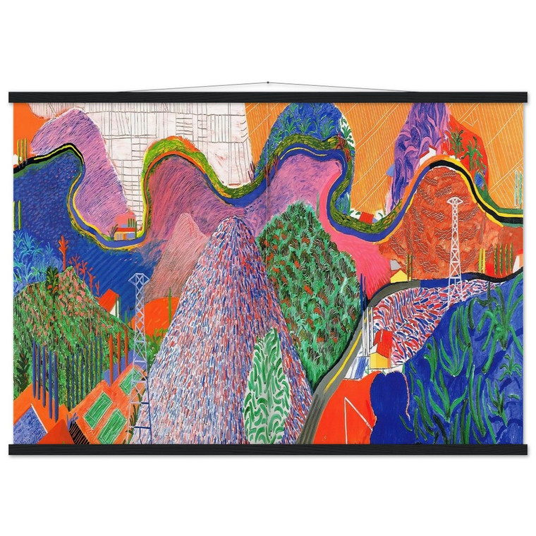 David Hockney  David Hockney N14 Museum-Quality Matte Paper Poster with Hanger