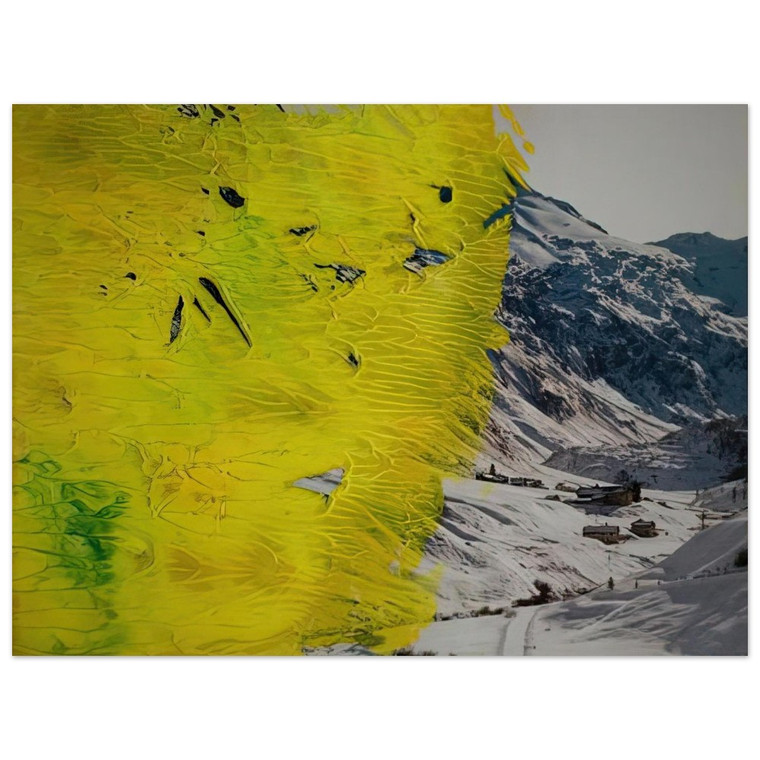 Gerhard Richter  17 3 92 Aluminum Print