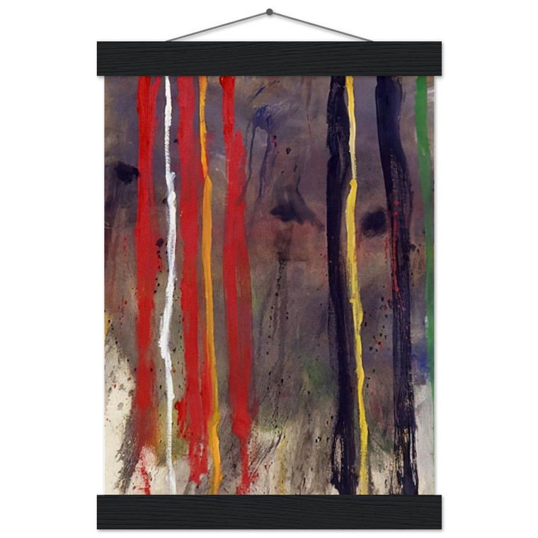 Gene Davis  Stripes  1957 Museum-Quality Matte Paper Poster with Hanger