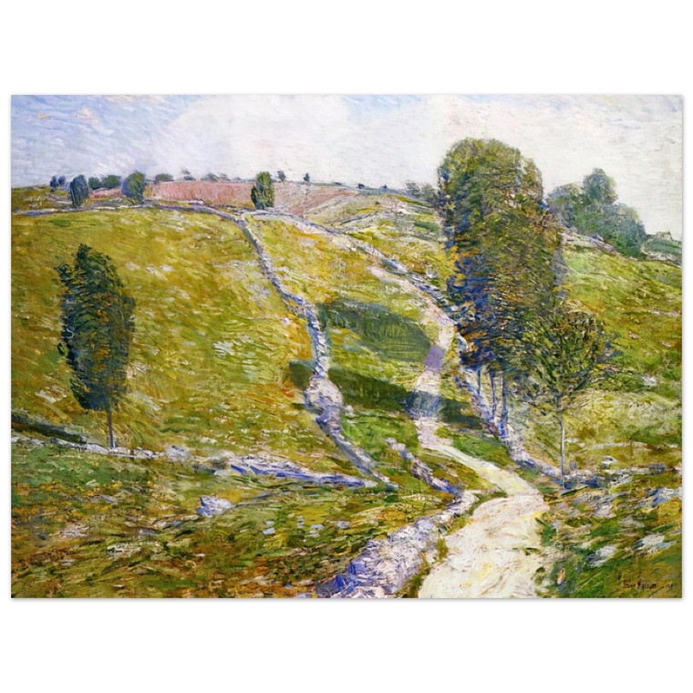 Childe Hassam  Road to the Land of Nod Aluminum Print