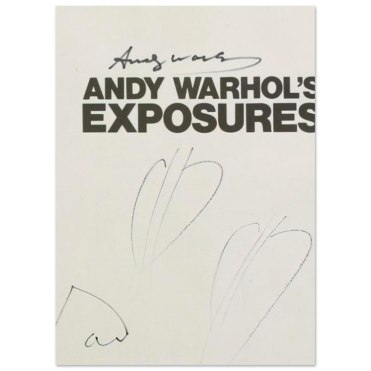 Andy Warhol Butterfly Hearths Andy Warhols Exposures Fine Art Poster