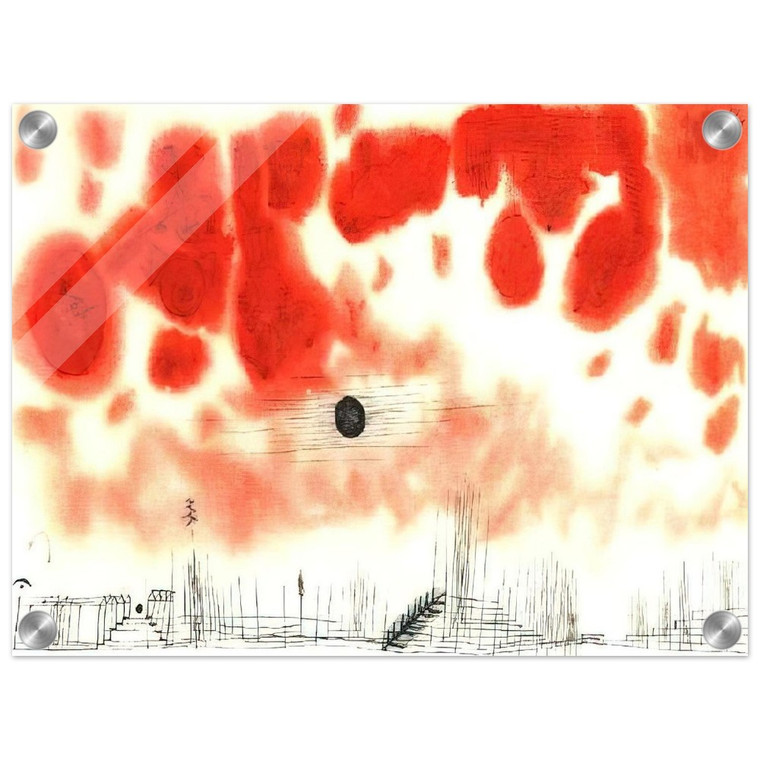 Paul Klee  CLOUDS OVER BOR 1940 Acrylic Print