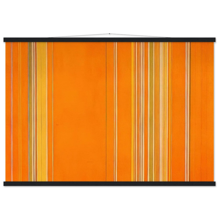 Gene Davis Solar Diary Needle Park 1972 Matte Poster with Hanger