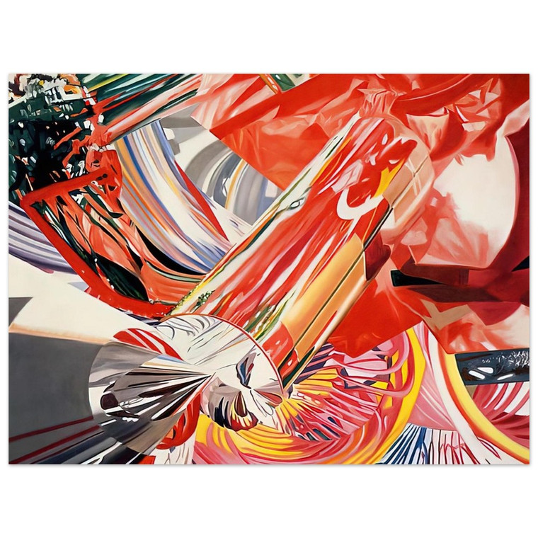 James Rosenquist  Hitchhiker  Speed of Light Aluminum Print