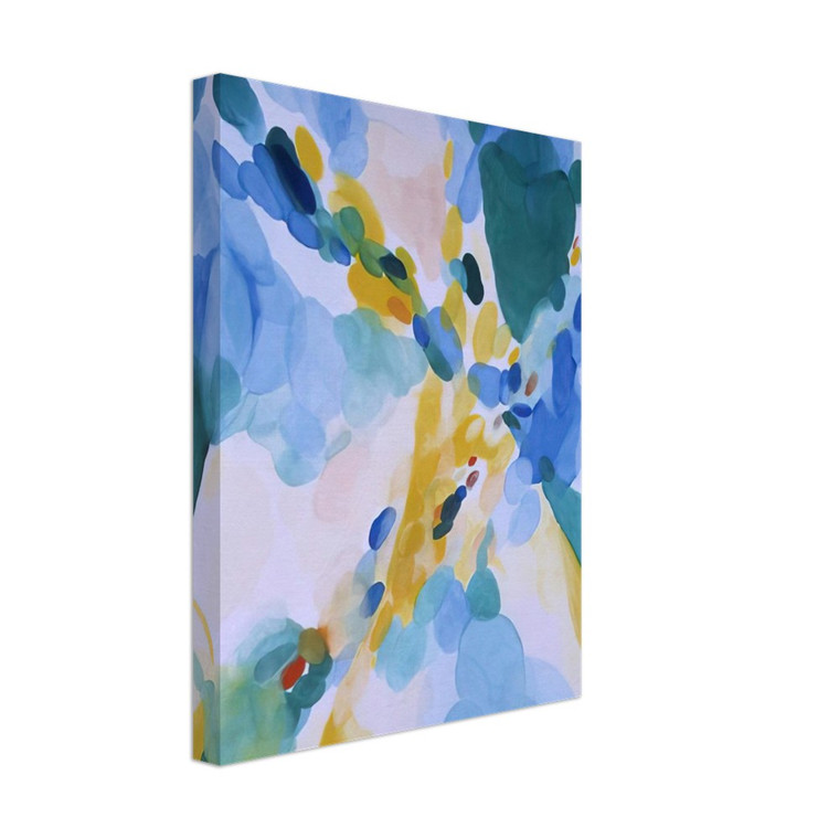 Alice Baber  Red Passage Canvas