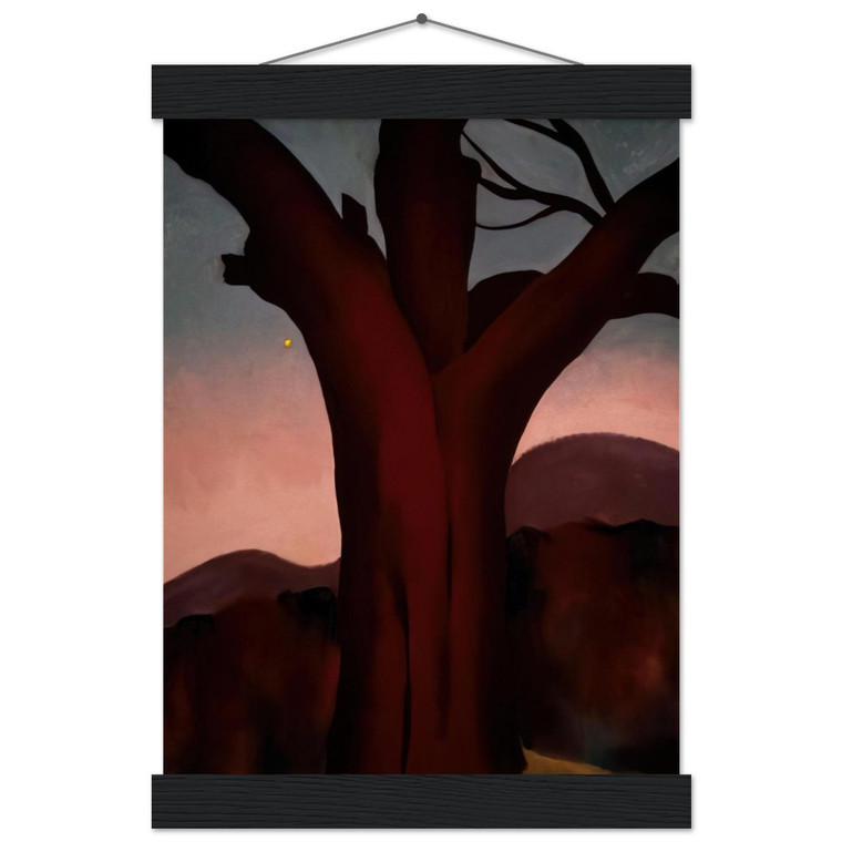 Georgia OKeeffe Autumn Trees Chestnut Tree Poster with Hanger