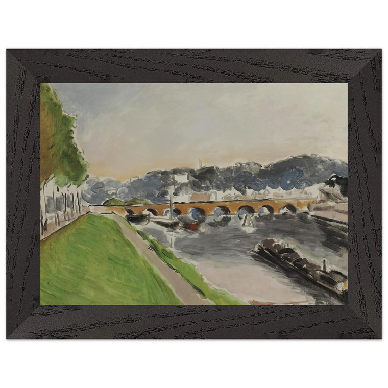Henri Matisse - Le Pont de Sevres au Chaland 1917 Framed Print