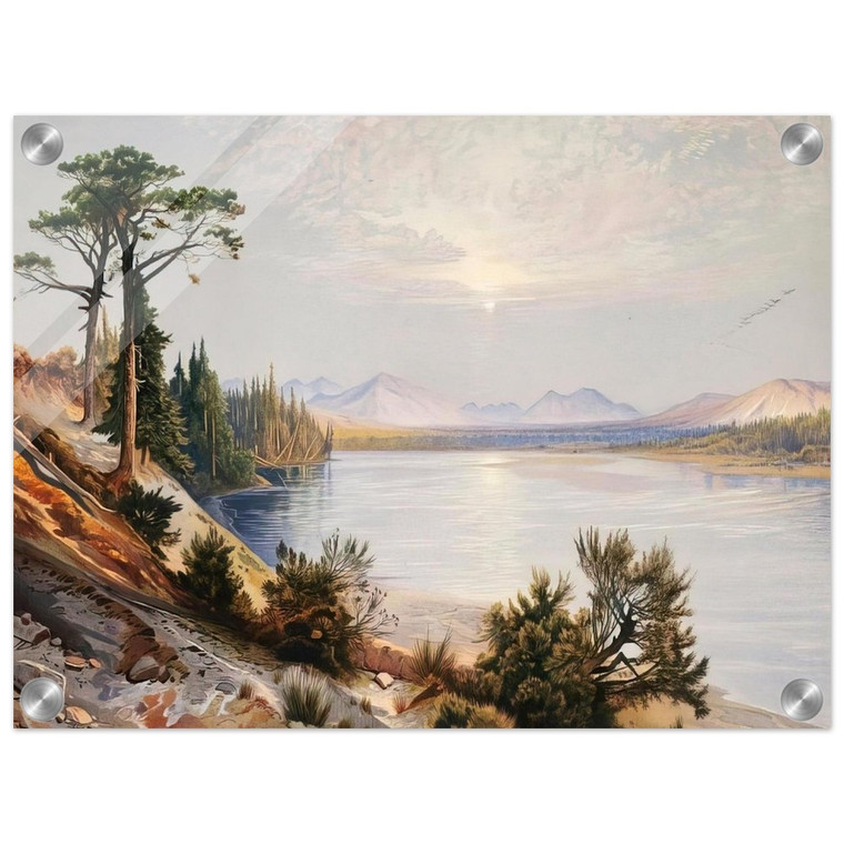 Thomas Moran  Head of Yellowstone River Acrylic Print