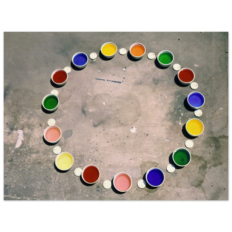 Lygia Pape  Wheel of Delights  1967 Wood Print