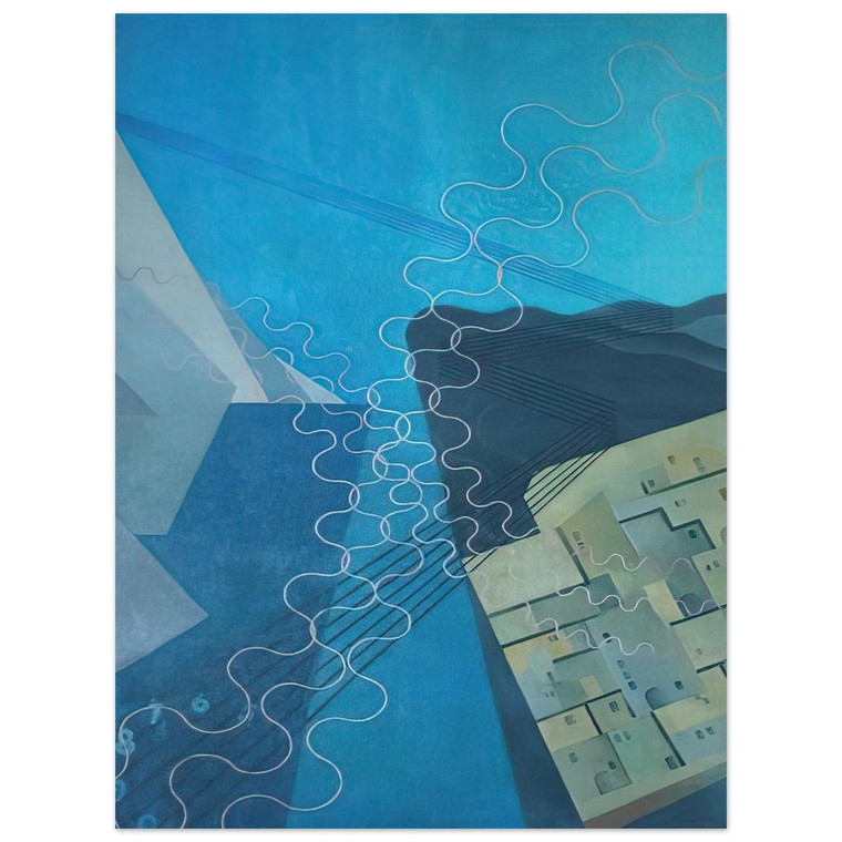 Benedetta Cappa Comms Synthesis 1933-34 Palermo Aluminum Print