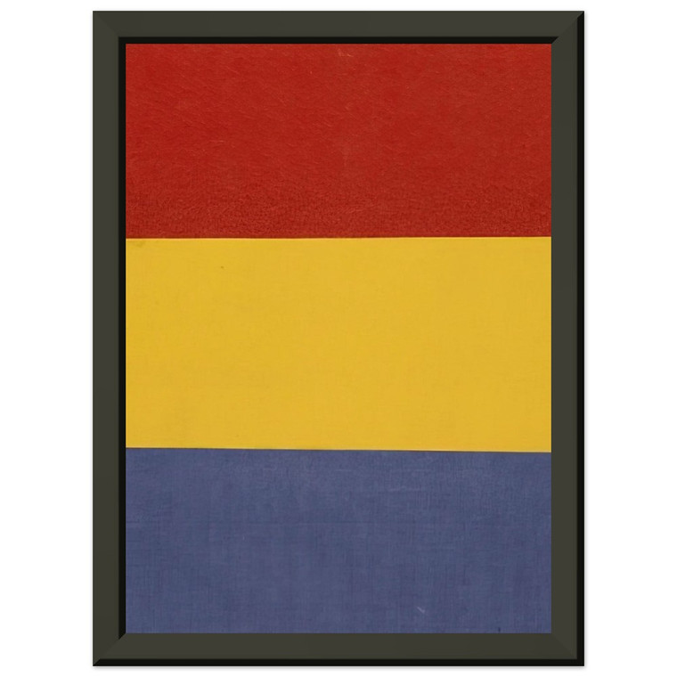Ellsworth Kelly  Red Yellow Blue Premium Metal Framed Art Print / Poster