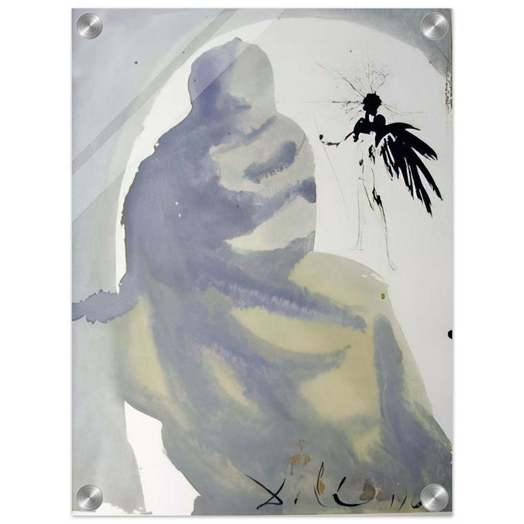 Salvador Dali  SEDUXISTI ME DOMINE 1967 Acrylic Print