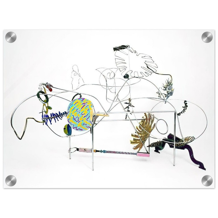 Nancy Graves  GRANDE NATURE MORTE 1987 Acrylic Print