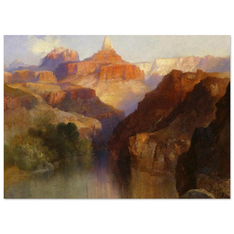 Thomas Moran  Zoroaster Peak Grand Canyon Arizona Fine Art Poster / Art Print