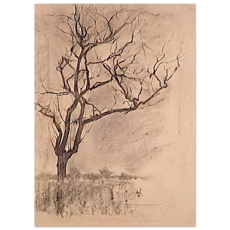 Piet Mondrian  Design for the Church of St Jacob Fine Art Poster / Art Print