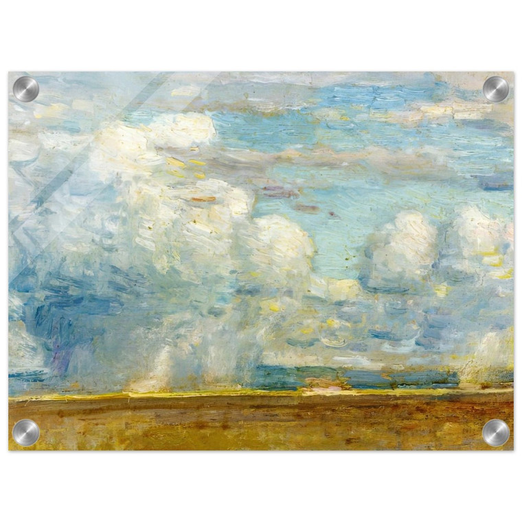 Childe Hassam  Clouds also known as Rain Clouds over Oregon Desert Acrylic Print