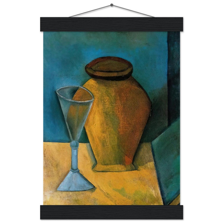 Picasso Pot Glass Book Museum-Quality Matte Paper Poster with Hanger