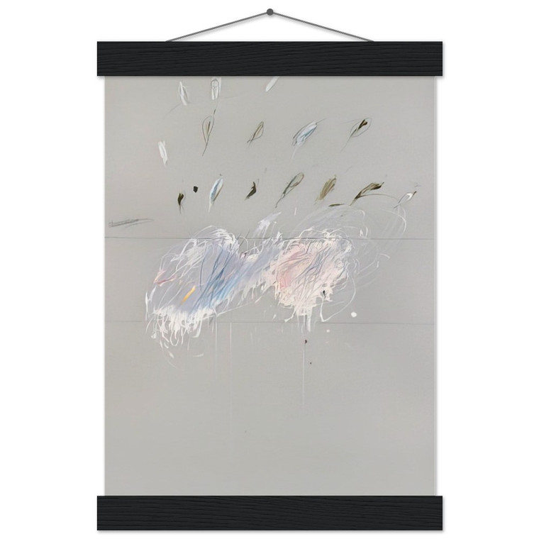 Cy Twombly Nine Discourses on Commodus Part VI Matte Poster with Hanger