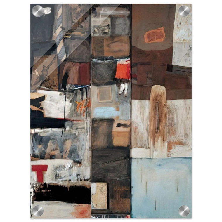 Robert Rauschenberg  SUMMERSTORM 1959 Acrylic Print