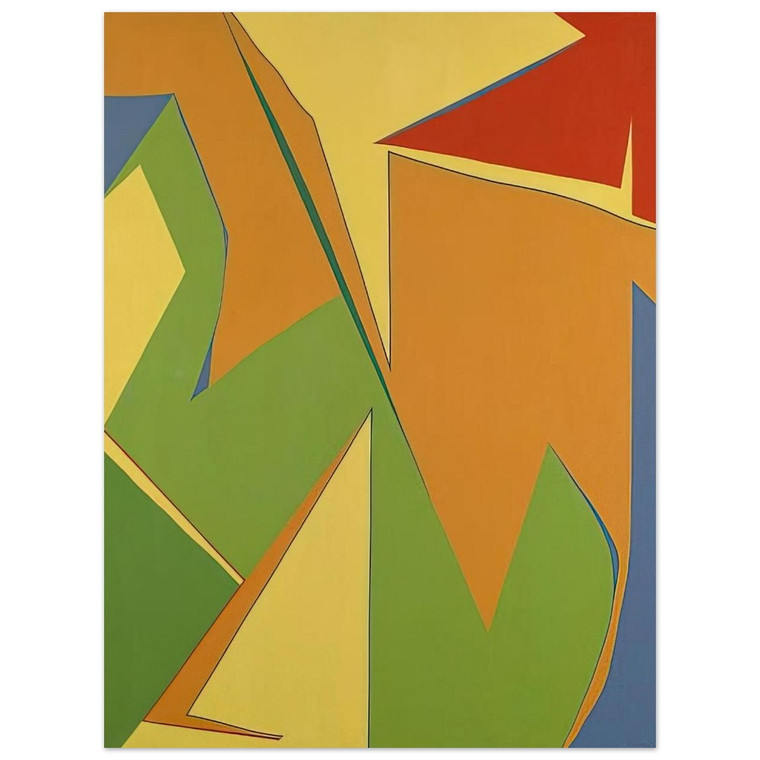 Fernand Leduc  Jaune Aluminum Print