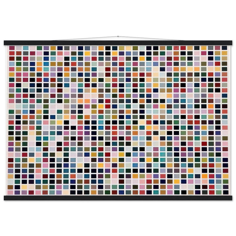 Gerhard Richter  1024 COLOURS 1973 Museum-Quality Matte Paper Poster with Hanger