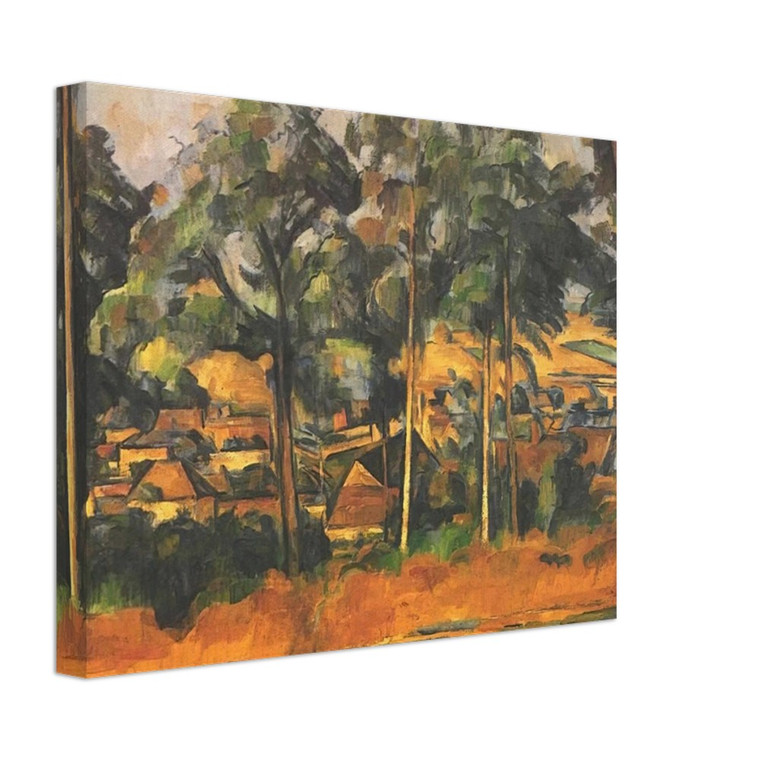 Paul Cezanne  Village in the Provence Canvas