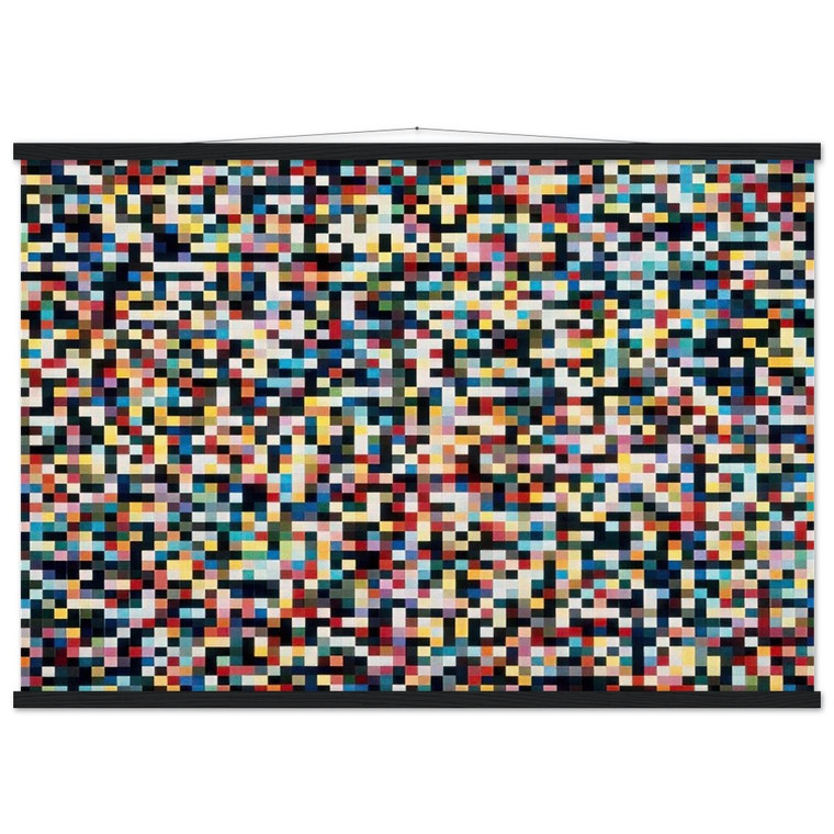 Gerhard Richter  4096 COLOURS 1974 Museum-Quality Matte Paper Poster with Hanger