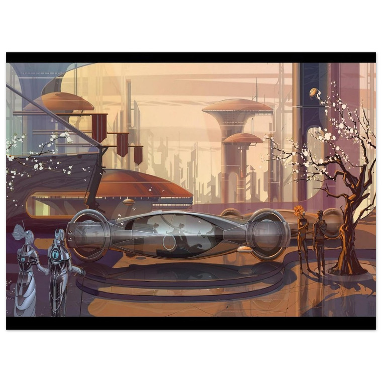 Syd Mead  Syd Mead N10 Aluminum Print