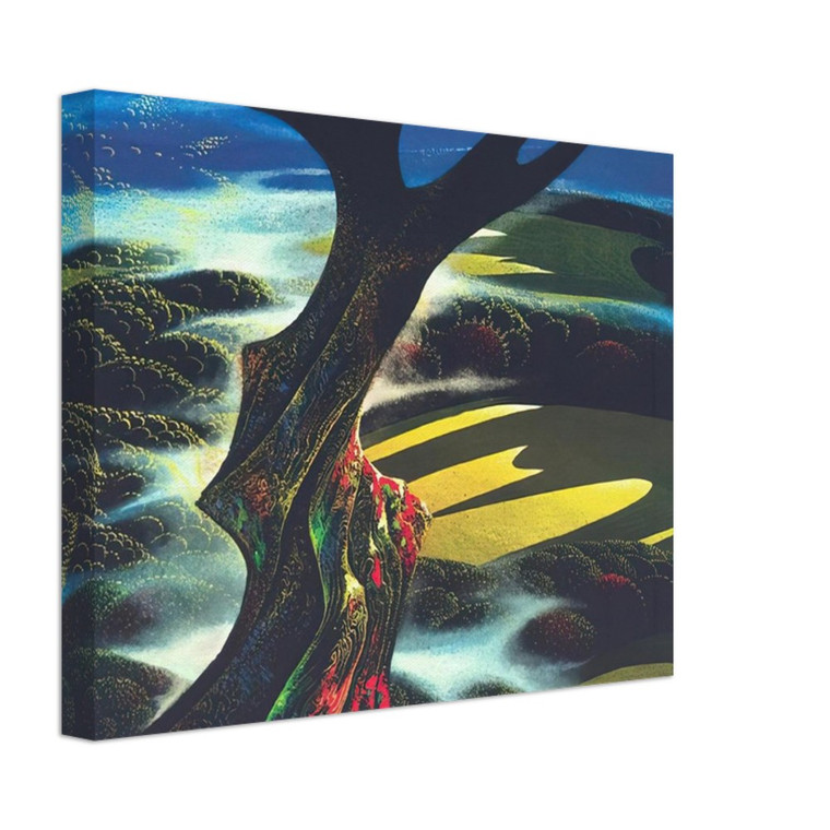 Eyvind Earle  Autumn Shadows Canvas