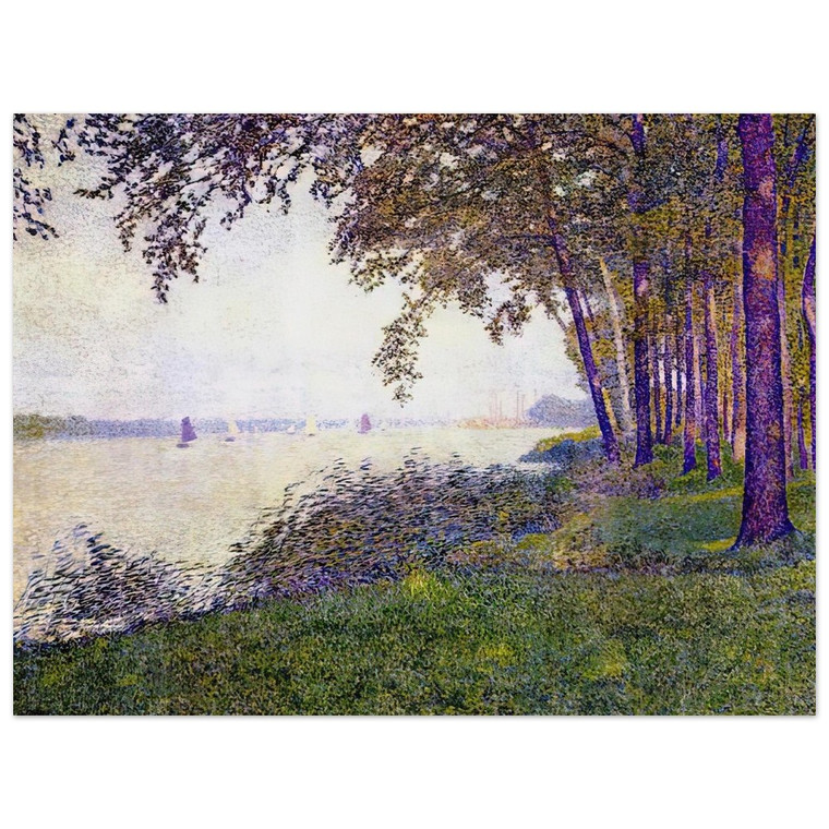 Theo van Rysselberghe Schelde Fog, Antwerp 1892 Aluminum Print