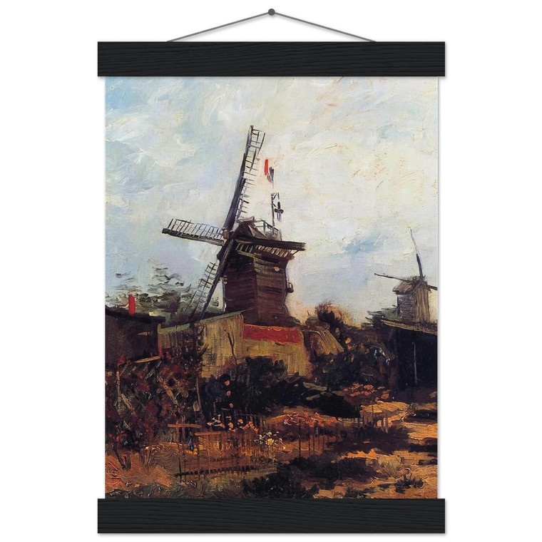 Van Gogh Mill of Blute End Museum-Quality Matte Paper Poster with Hanger