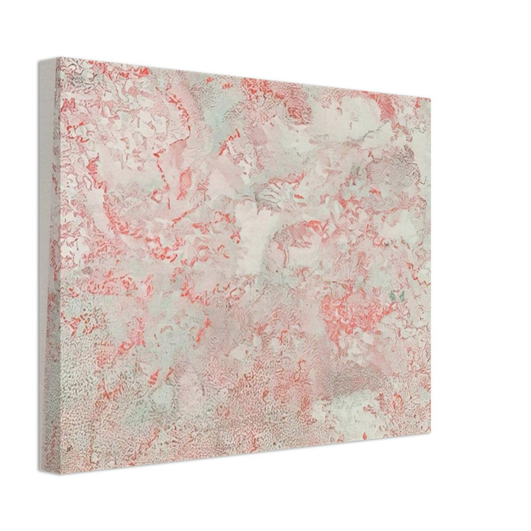 Nancy Graves Anaglyphic View Moon Rocks Lunar Surface 1973 Canvas