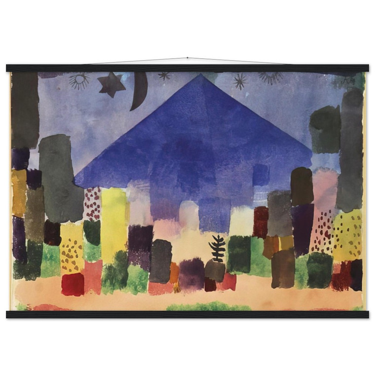 Paul Klee  MOUNT NIESEN 1915 Museum-Quality Matte Paper Poster with Hanger