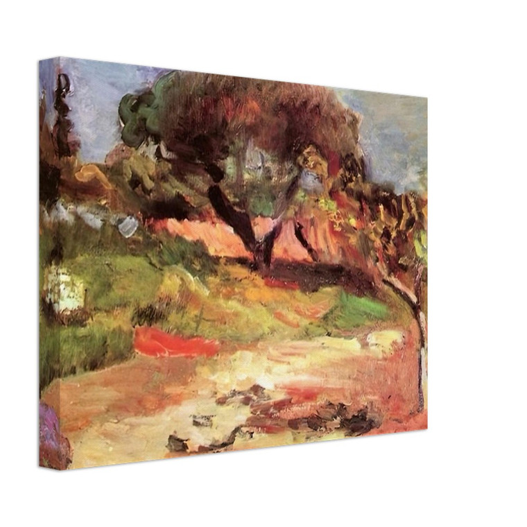 Henri Matisse  CORSICAN LANDSCAPE 1898 0 Canvas