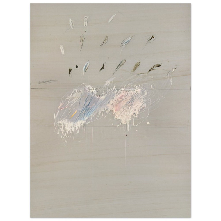 Cy Twombly  Nine Discourses on Commodus Part VI Wood Print