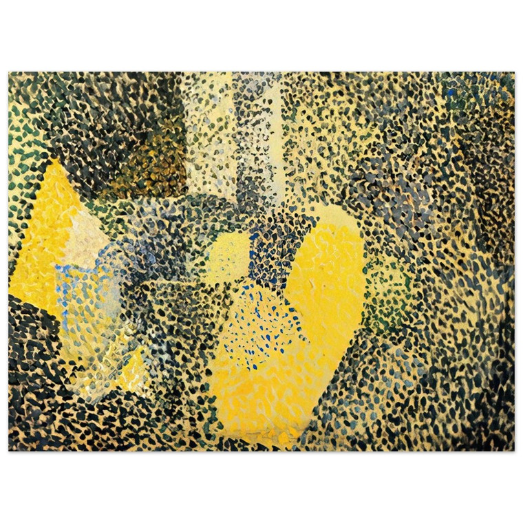 Salvador Dali  MADRID ARCHITECTURE AND POPLARS Aluminum Print