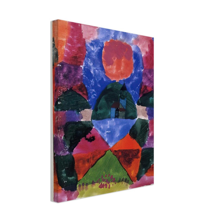 Paul Klee  A PRESSURE OF TEGERNSEE 1919 Canvas