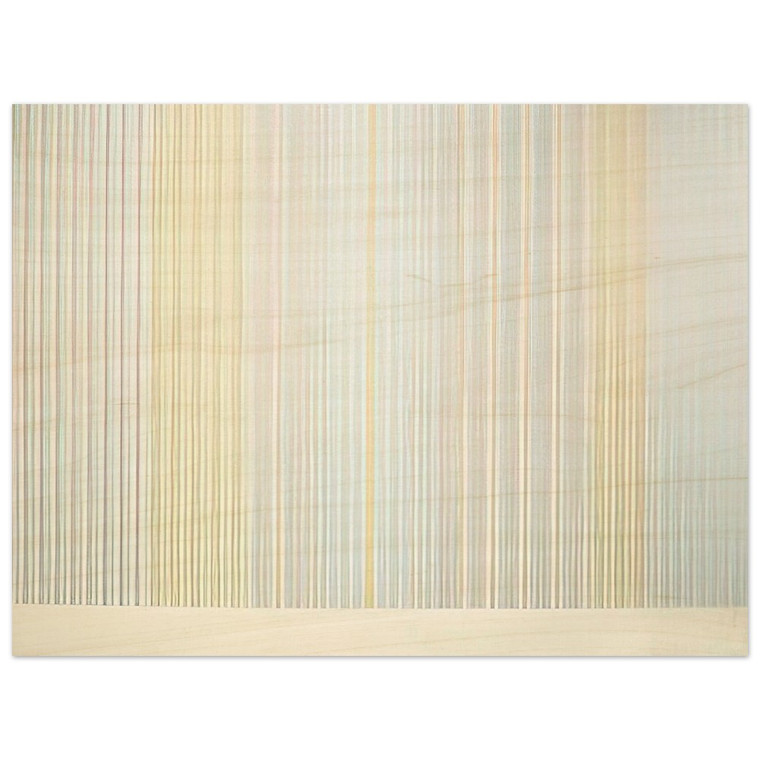 Gene Davis  Renoirs Curtain  1977 Wood Print