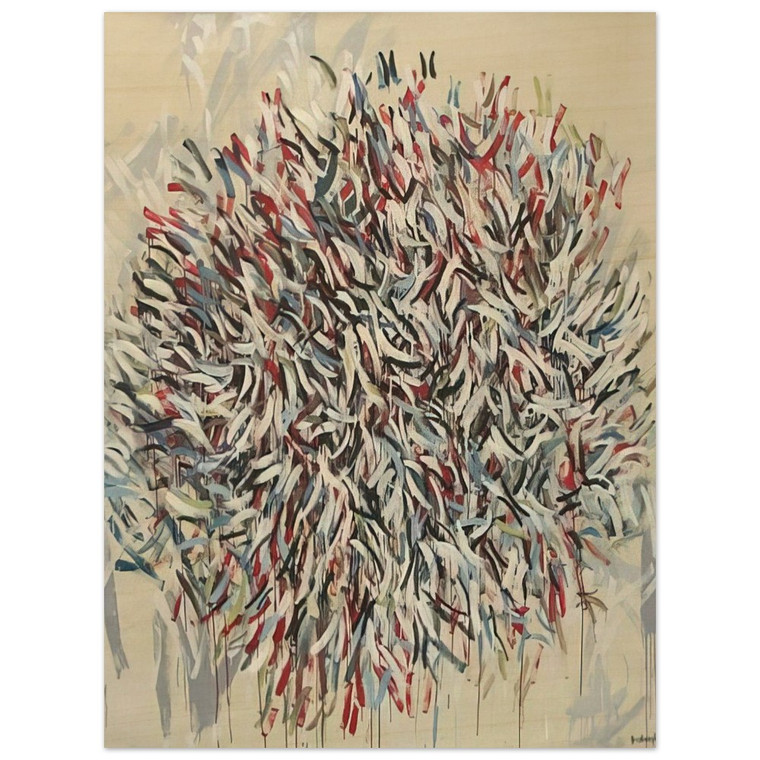 Robert Goodnough  Abstract 2  1982 Wood Print