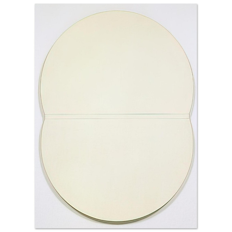 Ellsworth Kelly White Plaque Bridge Arch Reflection Art Print