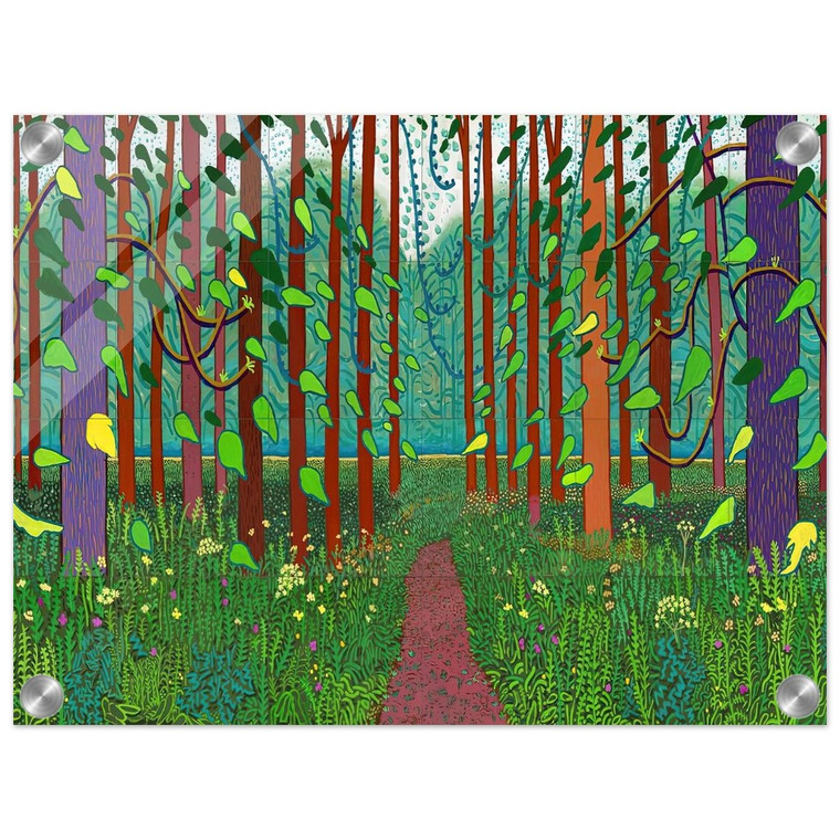 David Hockney  David Hockney N3 Acrylic Print