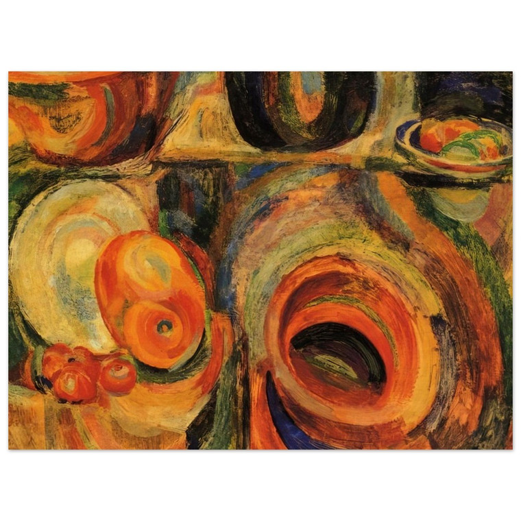 Sonia Delaunay  PORTUGESE STILL LIFE Wood Print