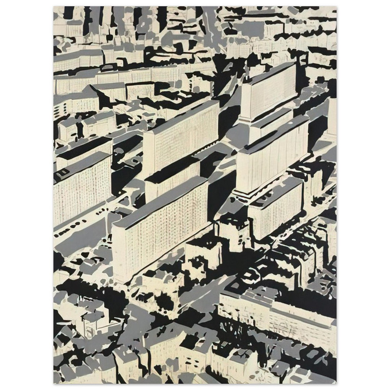 Gerhard Richter  OWNSCAPE HA 1968 Aluminum Print