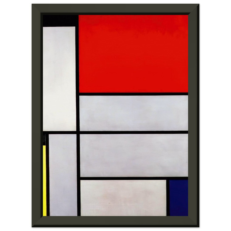 Piet Mondrian  Tableau I Premium Metal Framed Art Print / Poster