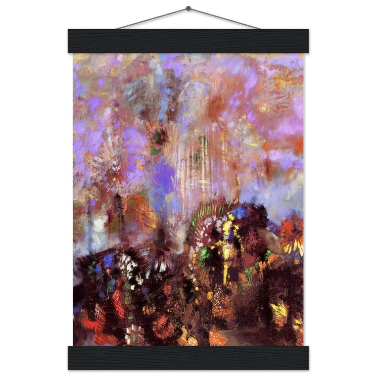 Odilon Redon Flower Composition Museum-Quality Matte Paper Poster with Hanger