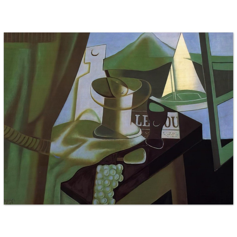 Juan Gris  THE BAY 1921 Wood Print